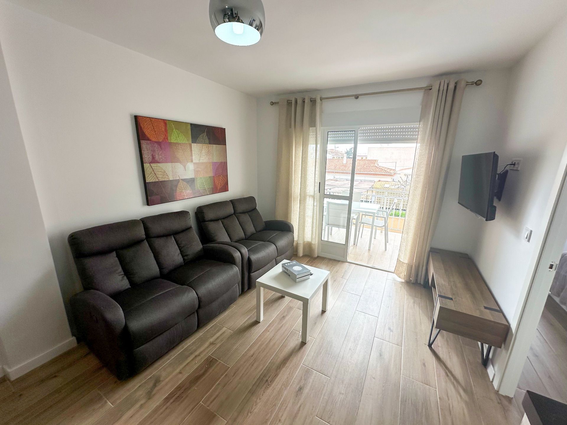 Living room of Flat to rent in Pilar de la Horadada  with Terrace and Furnished
