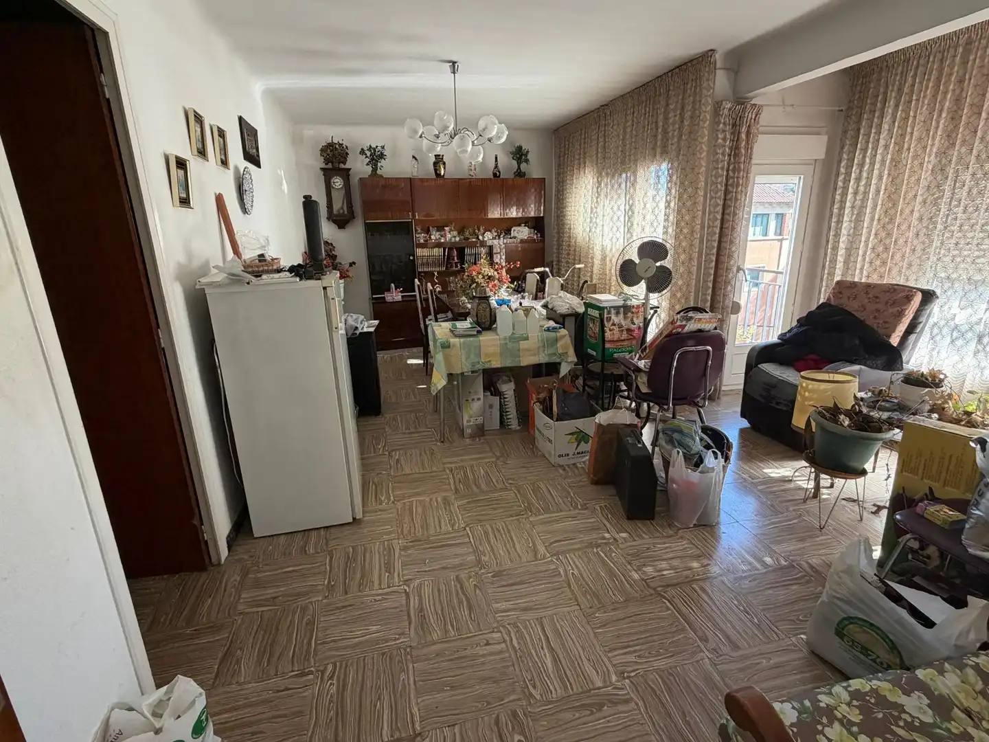 Wohnzimmer von Wohnung zum Verkauf in Cervera mit Heizung, Terrasse und Abstellraum