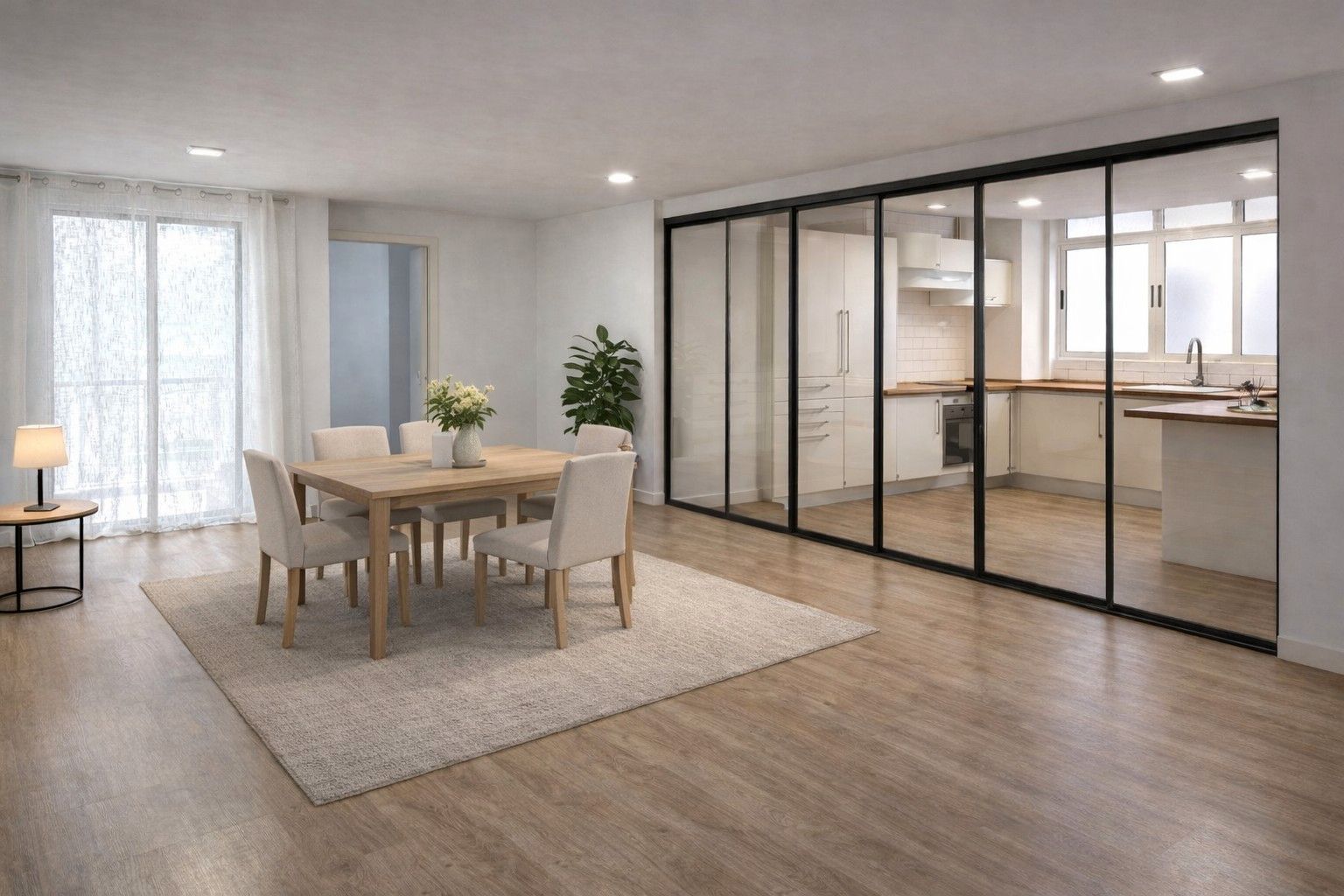 Schlafzimmer von Wohnung zum Verkauf in Alcalá de Guadaira mit Klimaanlage, Heizung und Terrasse