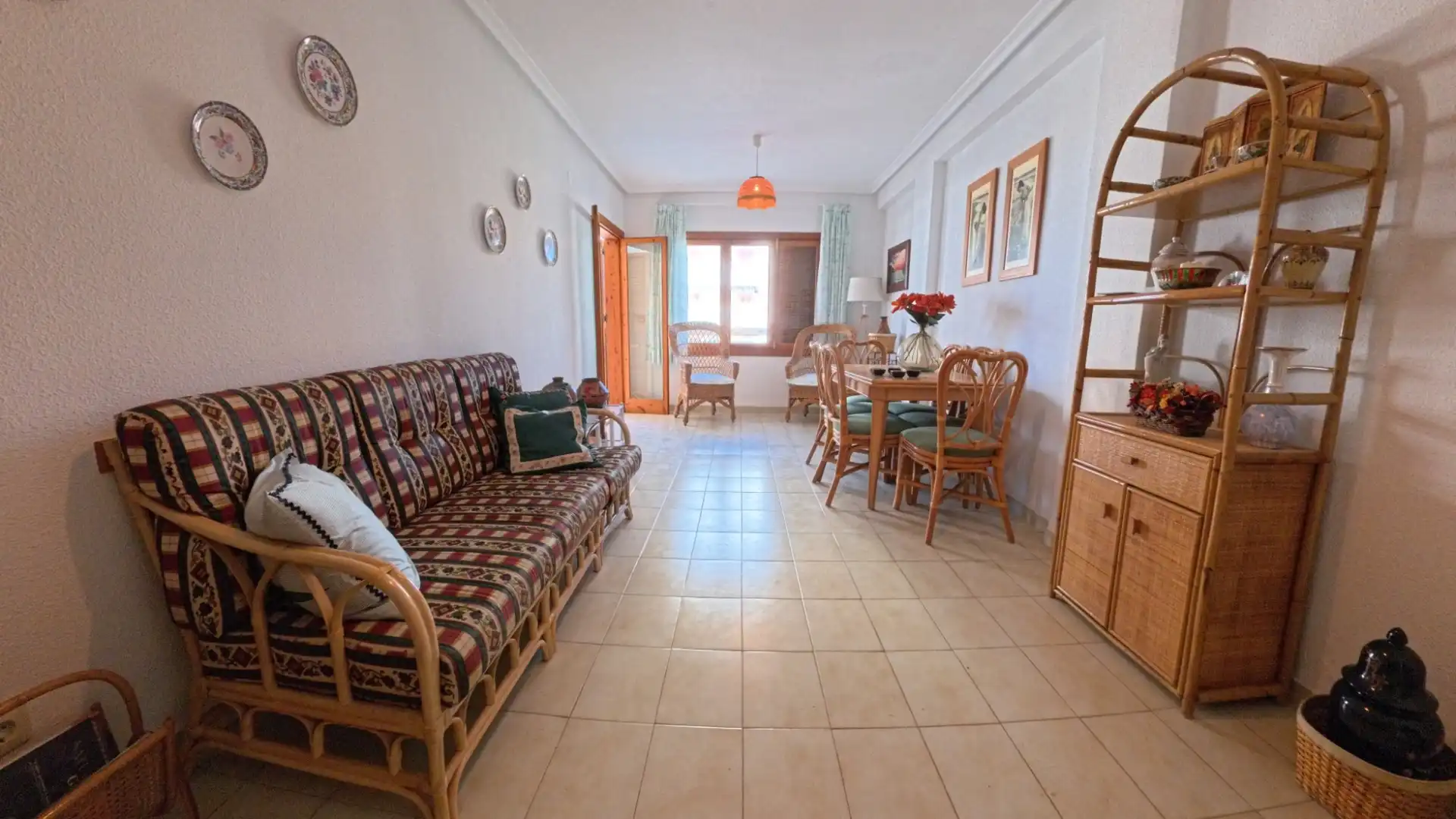 Sala de estar de Piso en venta en Elche / Elx con Calefacción, Terraza y Trastero