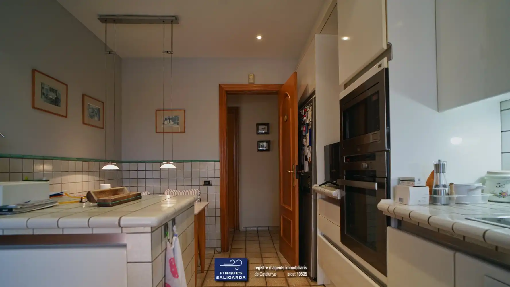 Cocina de Casa o chalet en venta en Canovelles con Aire acondicionado, Calefacción y Terraza
