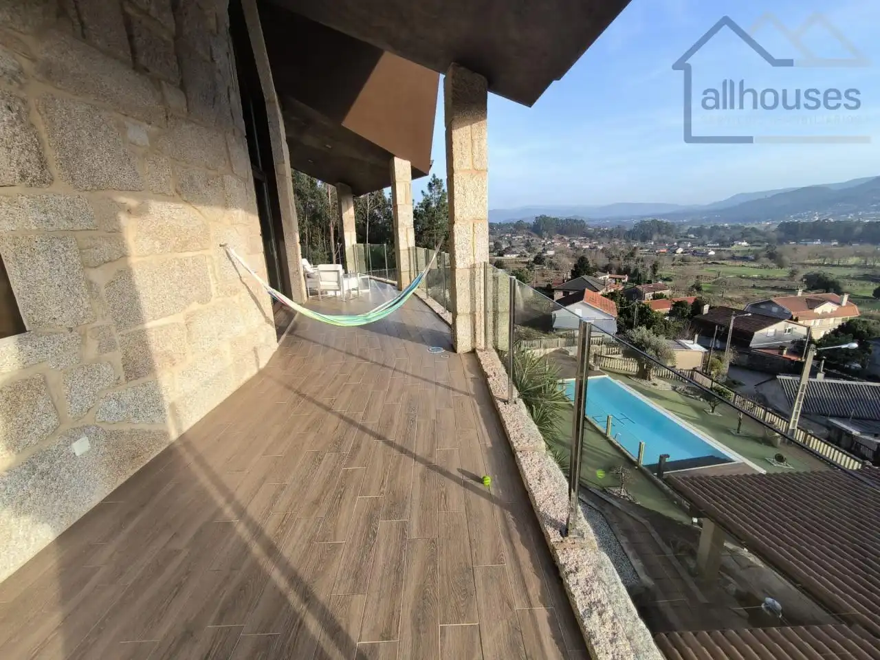 Terraza de Casa o chalet en venta en Tui con Calefacción, Jardín privado y Terraza