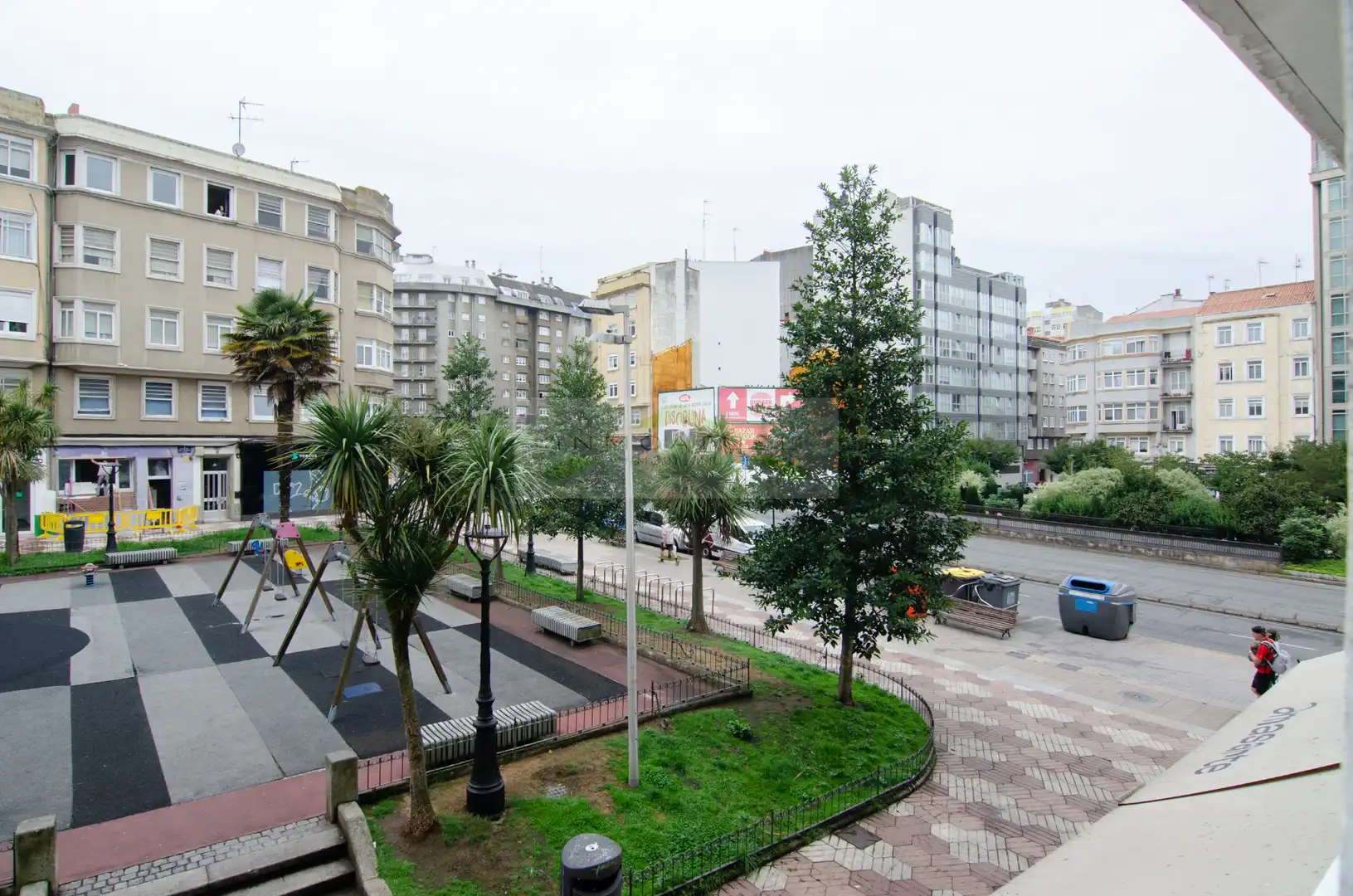Exterior view of Flat for rent in A Coruña Capital   with Furnished, Oven and Washing machine
