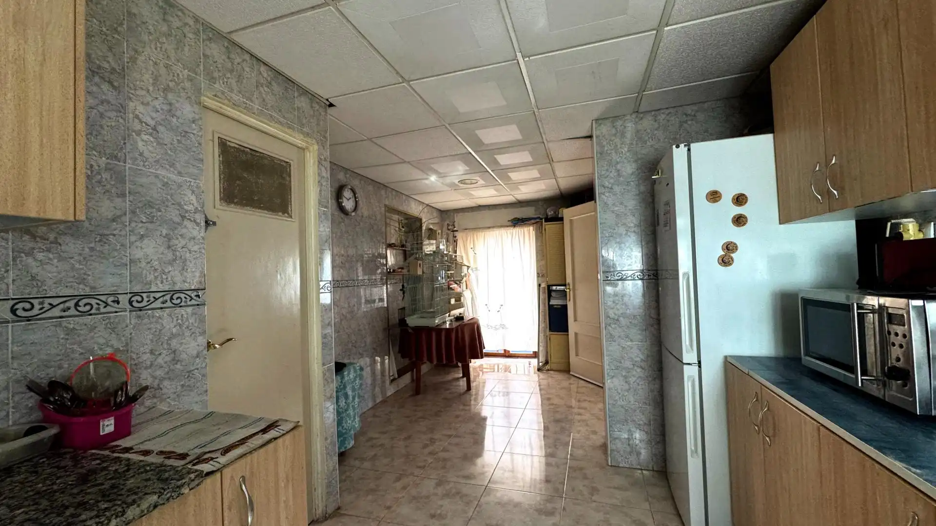 Kitchen of Flat for sale in Elda  with Air Conditioner, Heating and Balcony