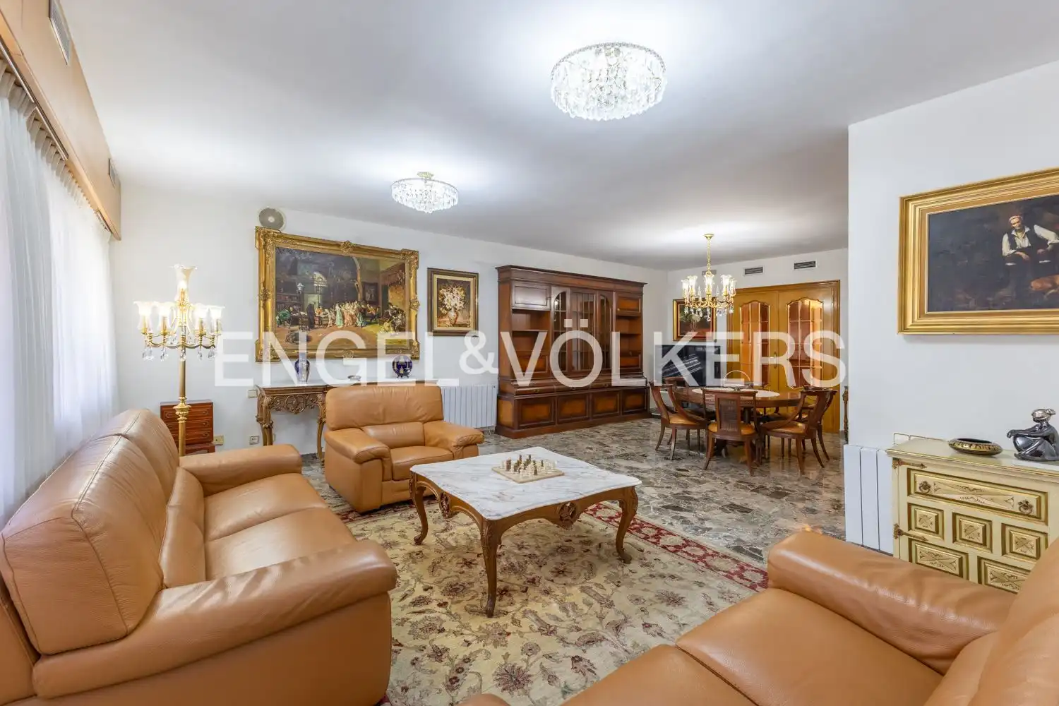 Sala de estar de Piso de alquiler en Valencia con Aire acondicionado, Calefacción y Terraza