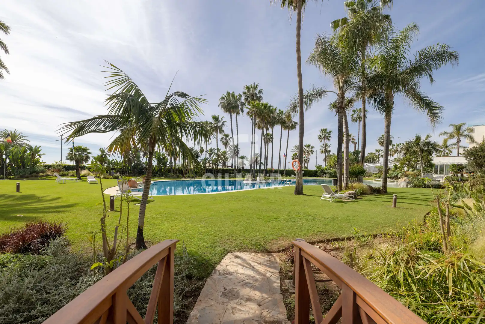 Jardín de Apartamento en venta en Marbella con Calefacción, Jardín privado y Trastero