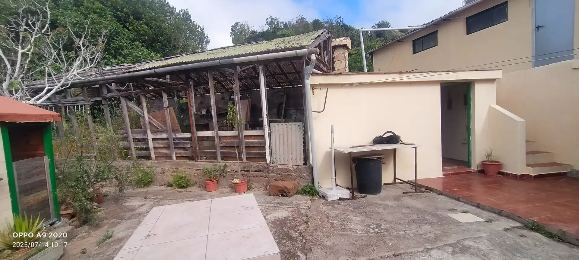 Vista exterior de Casa o chalet en venta en San Cristóbal de la Laguna con Jardín privado, Parquet y Terraza