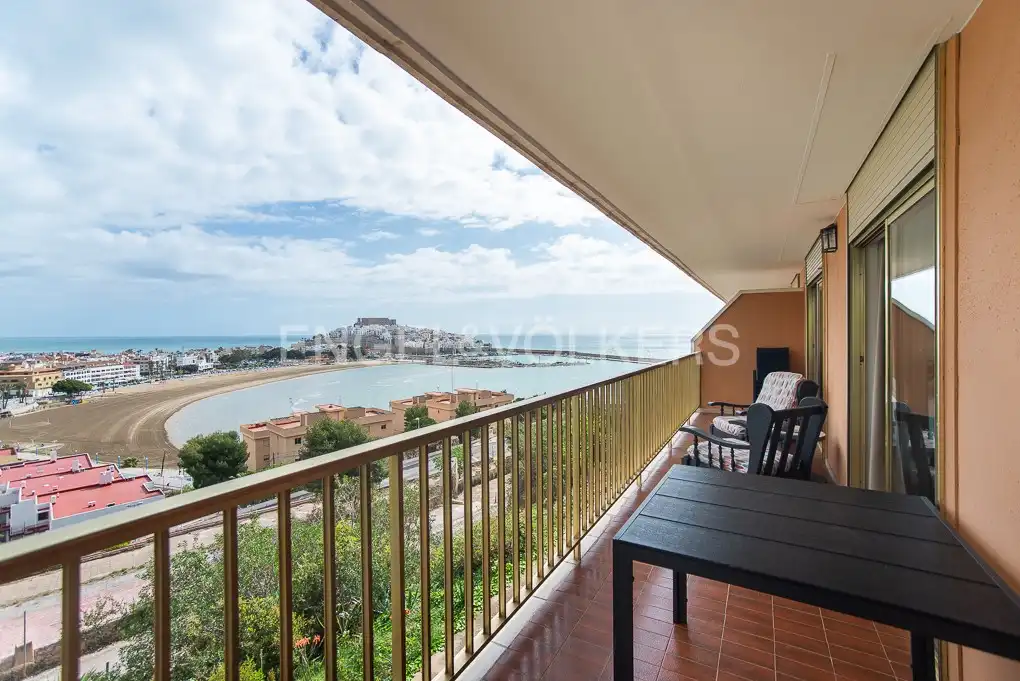 Exterior view of Apartments for sale in Peñíscola / Peníscola  with Heating, Furnished and Balcony