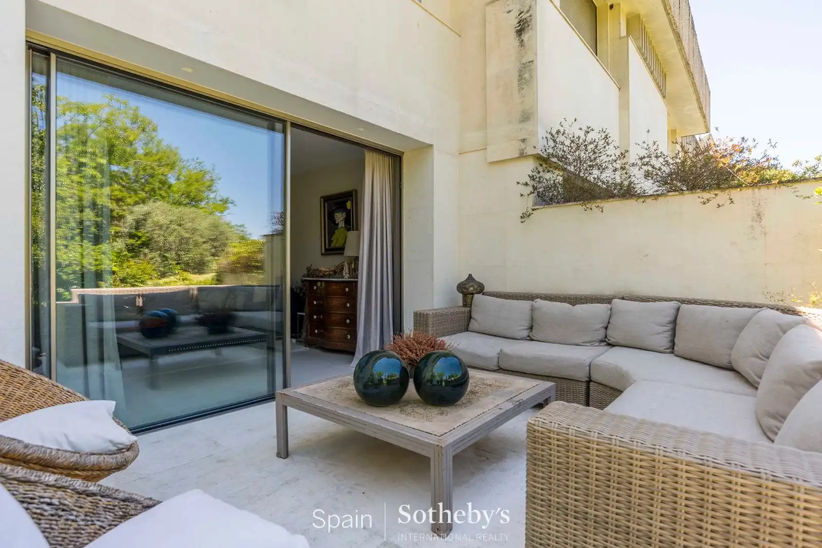Terraza de Casa adosada en venta en Madrid con Aire acondicionado, Calefacción y Jardín privado