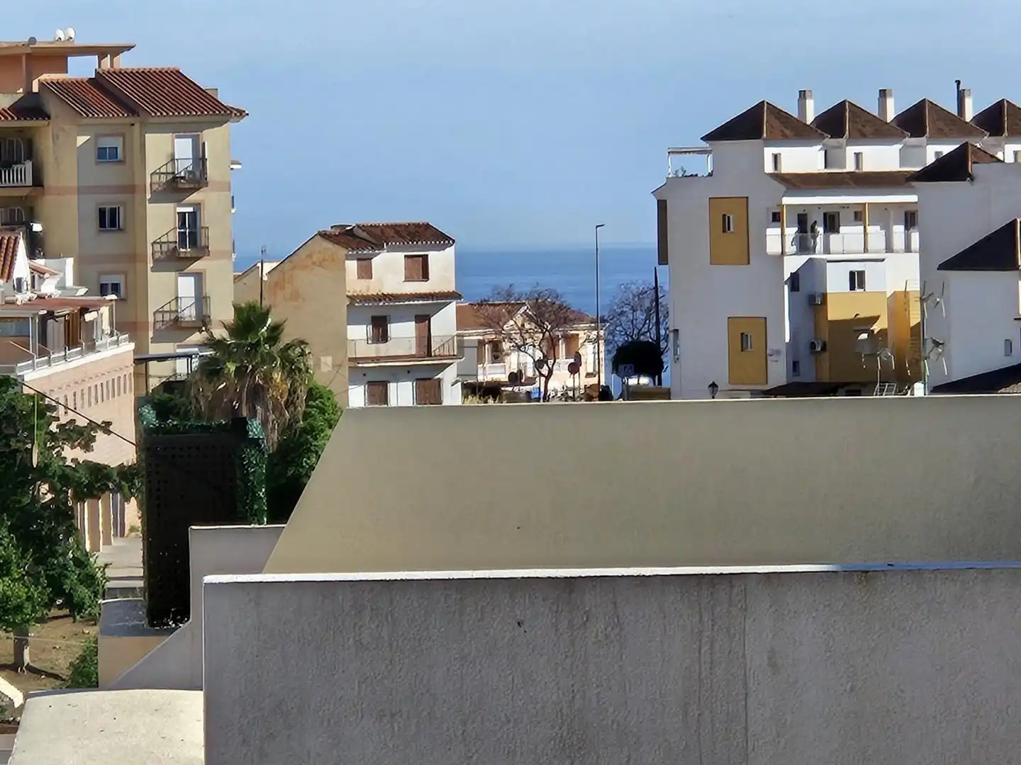 Exterior view of Attic for rent in Torrox  with Air Conditioner, Private garden and Terrace