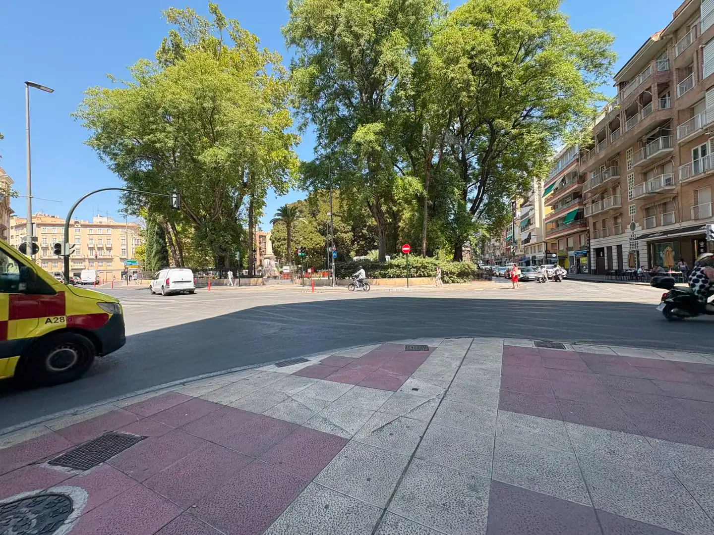 Vista exterior de Pis en venda en Murcia amb Moblat i Balcó