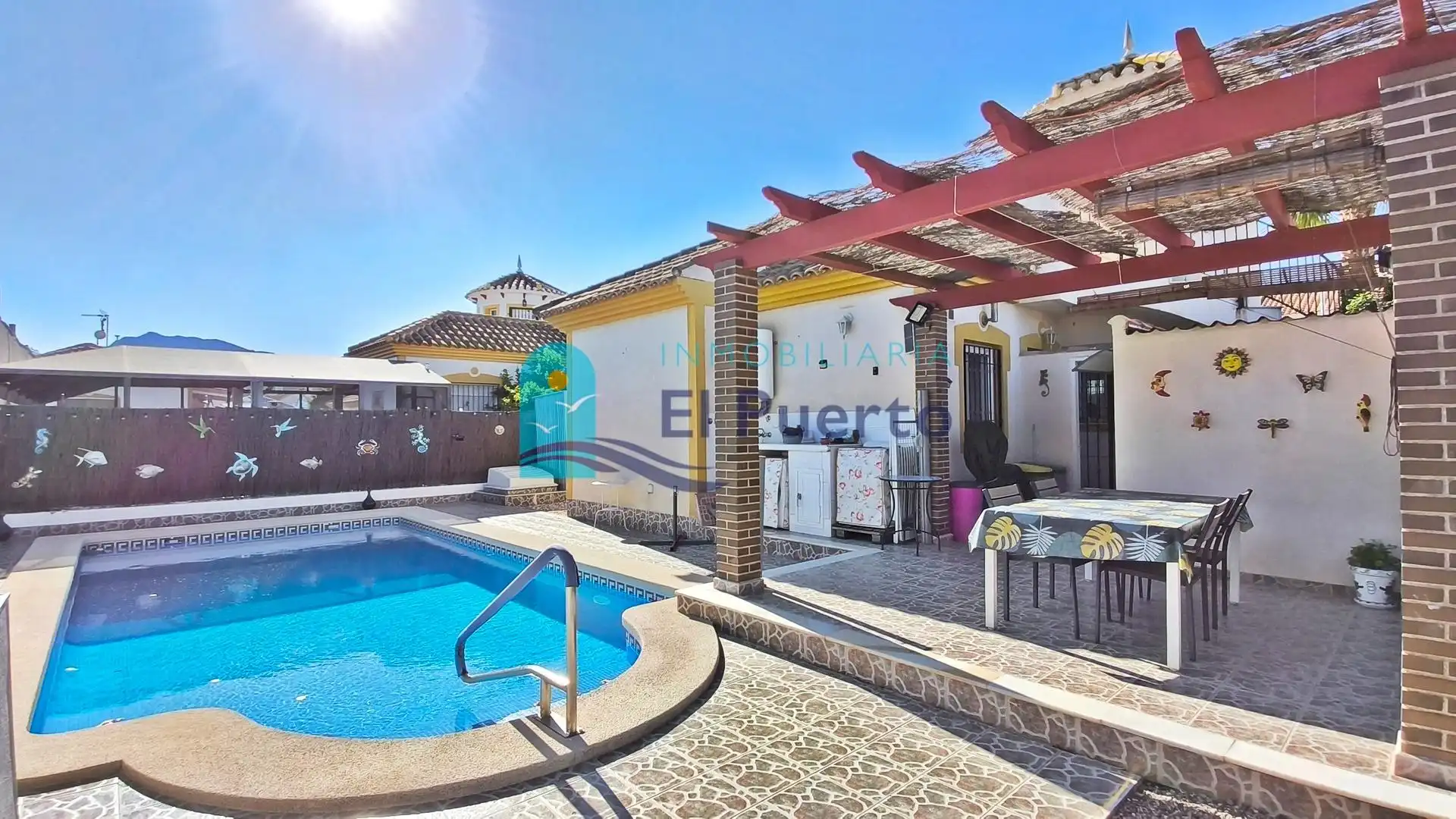 Piscina de Casa o chalet en venta en Mazarrón con Aire acondicionado, Calefacción y Jardín privado