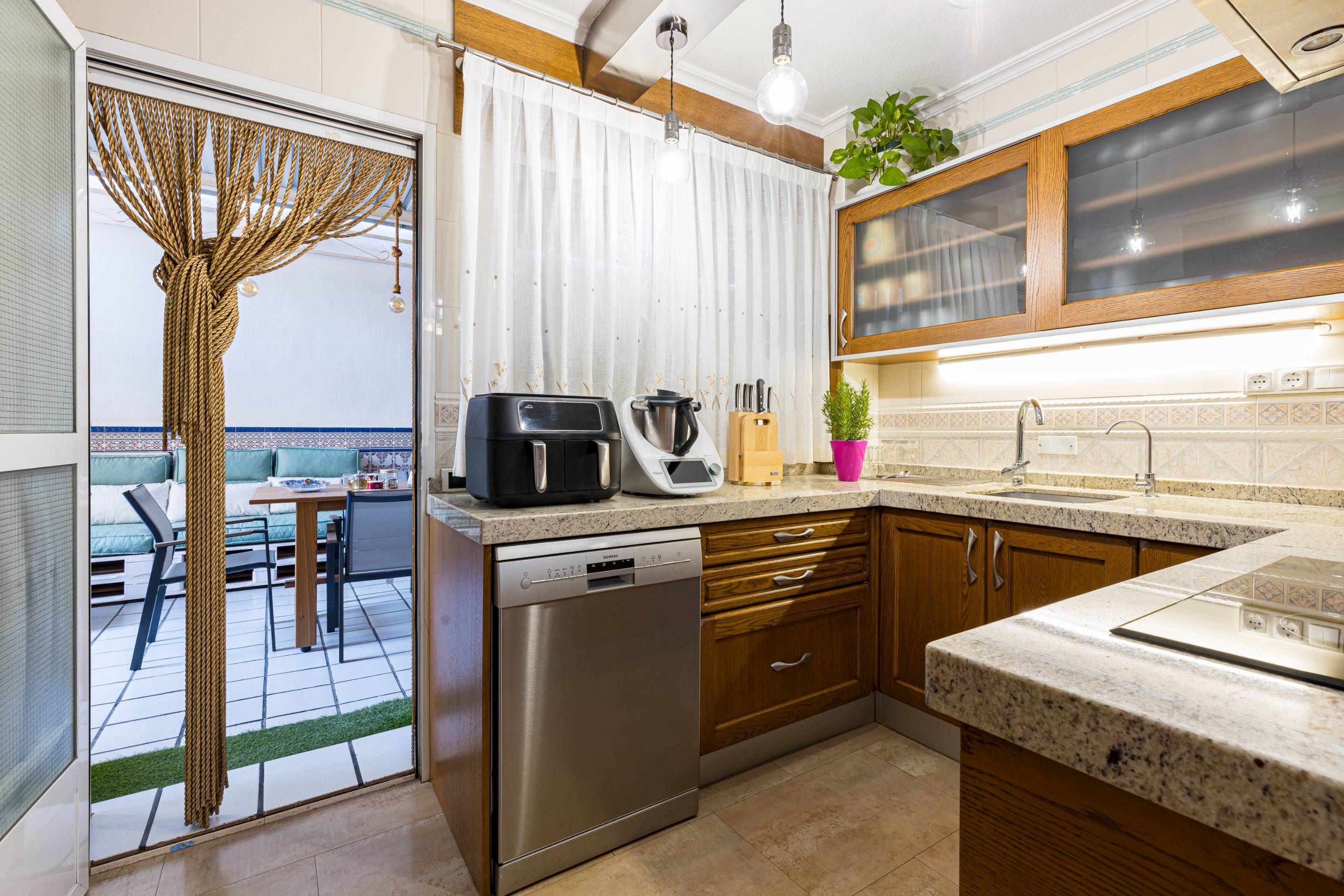 Cuina de Casa o xalet en venda en  Murcia Capital amb Aire condicionat, Calefacció i Terrassa