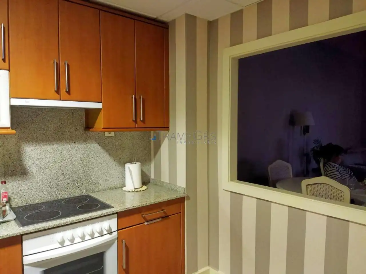 Cocina de Apartamento de alquiler en Mondariz-Balneario con Calefacción y Amueblado