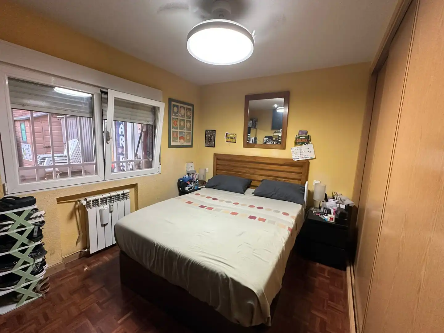 Schlafzimmer von Wohnung zum Verkauf in Madrid mit Klimaanlage, Heizung und Terrasse