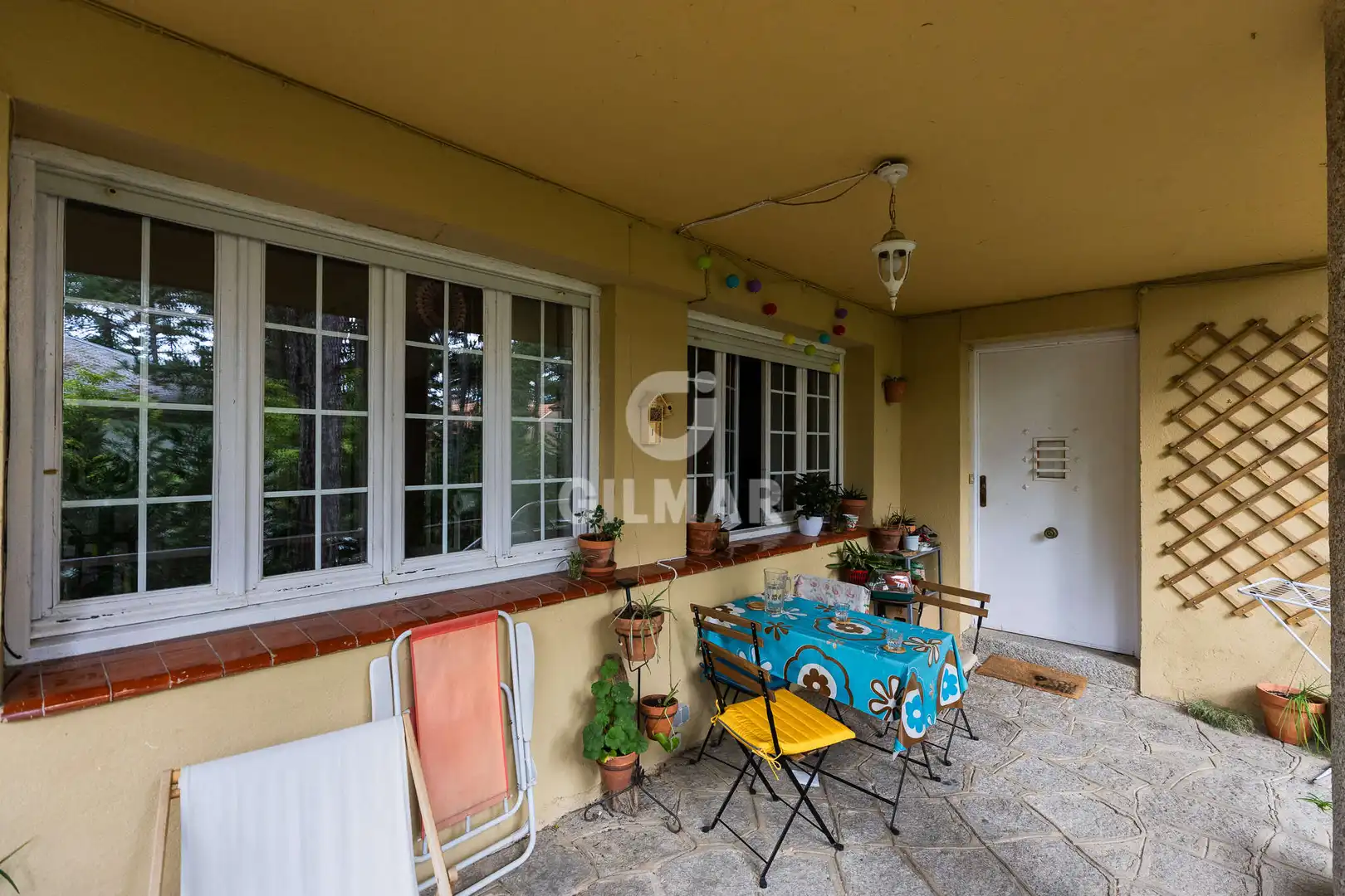 Terrassa de Casa o xalet en venda en San Lorenzo de El Escorial amb Calefacció i Jardí privat