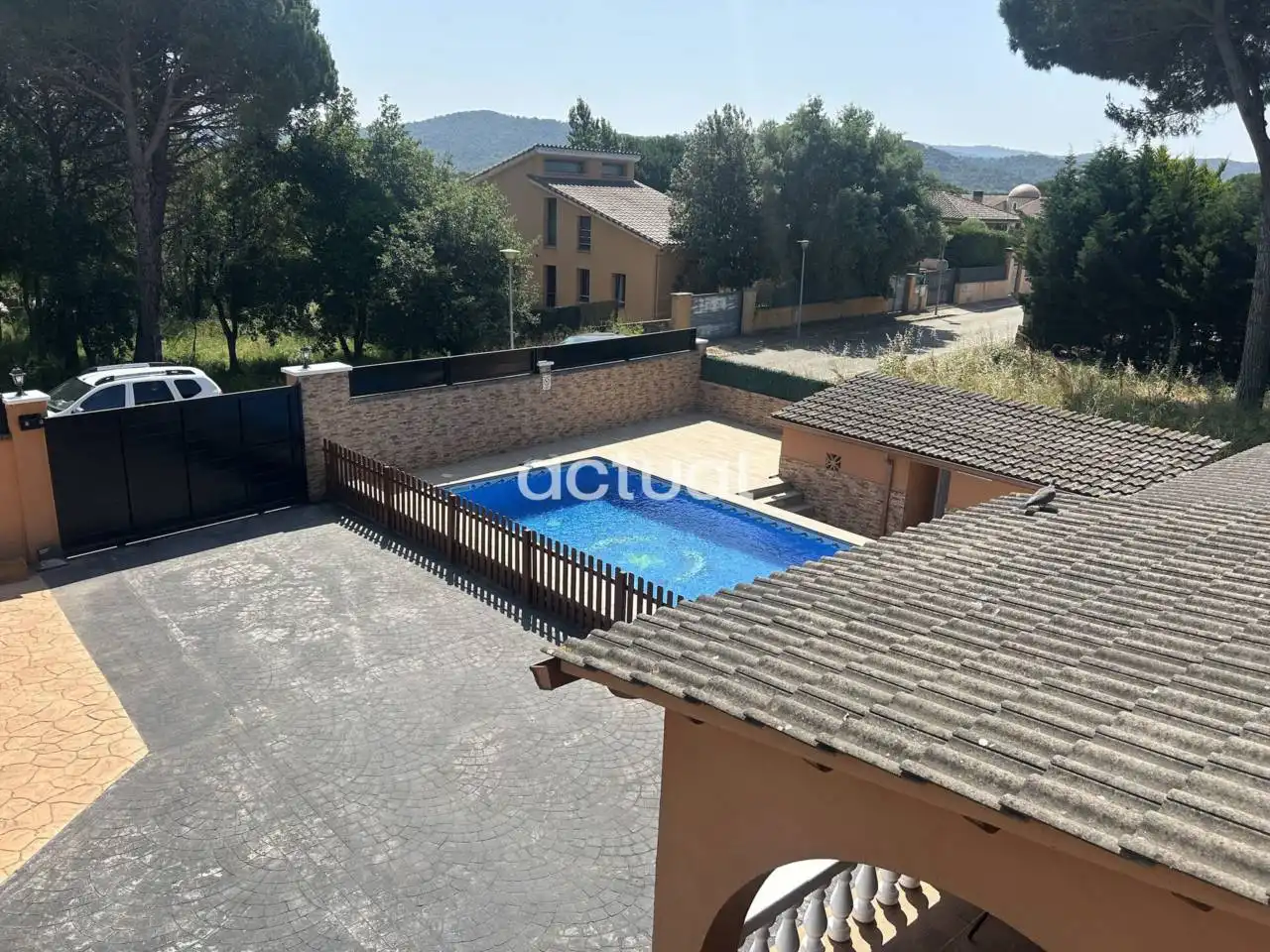Piscina de Casa o xalet en venda en Vidreres amb Aire condicionat, Calefacció i Jardí privat