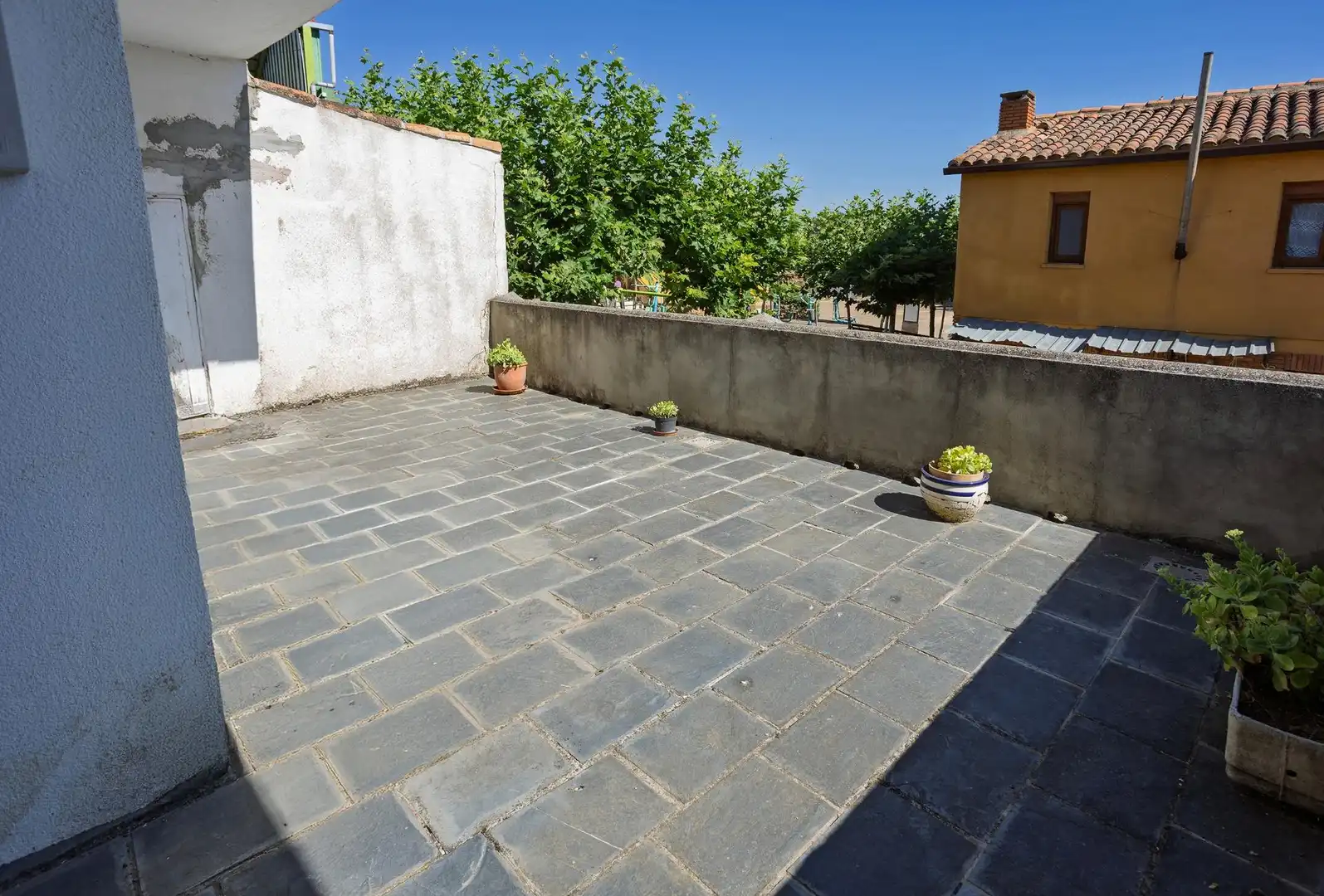 Terrasse von Erdgeschoss zum Verkauf in Monasterio de Vega