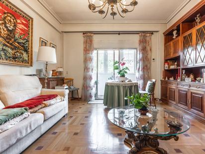 Living room of Flat for sale in  Madrid Capital  with Terrace