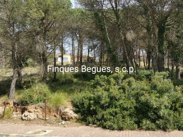 Terreny residencial en venda a Begues