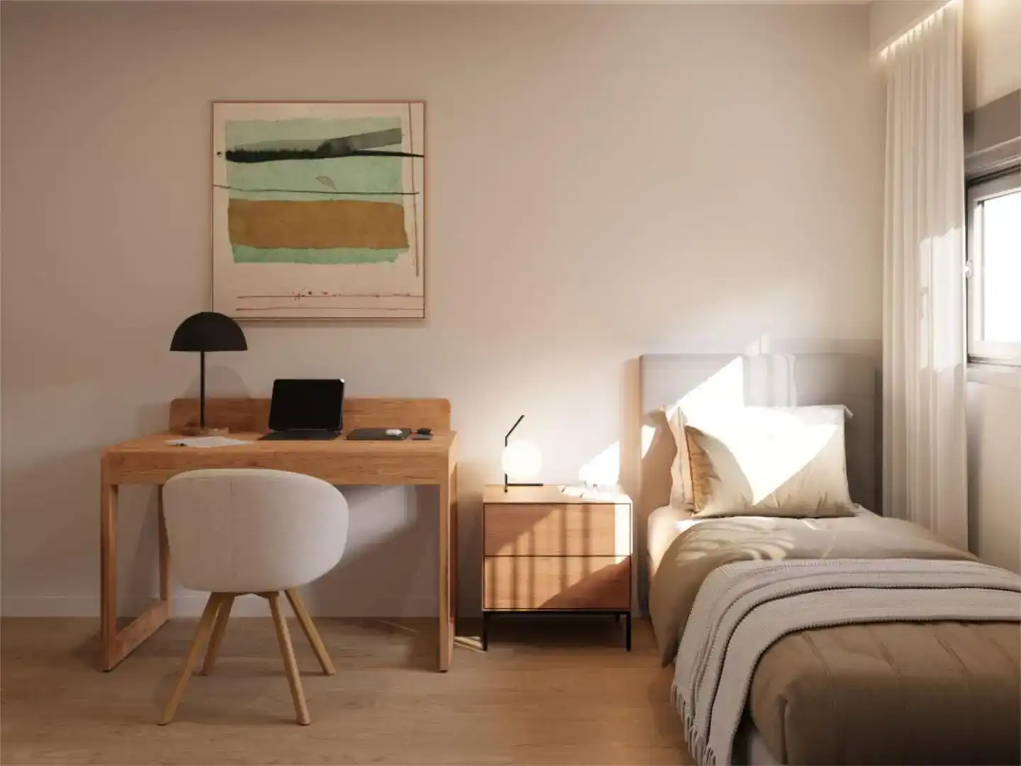 Habitación de Piso en venta en Mota del Cuervo con Jardín privado