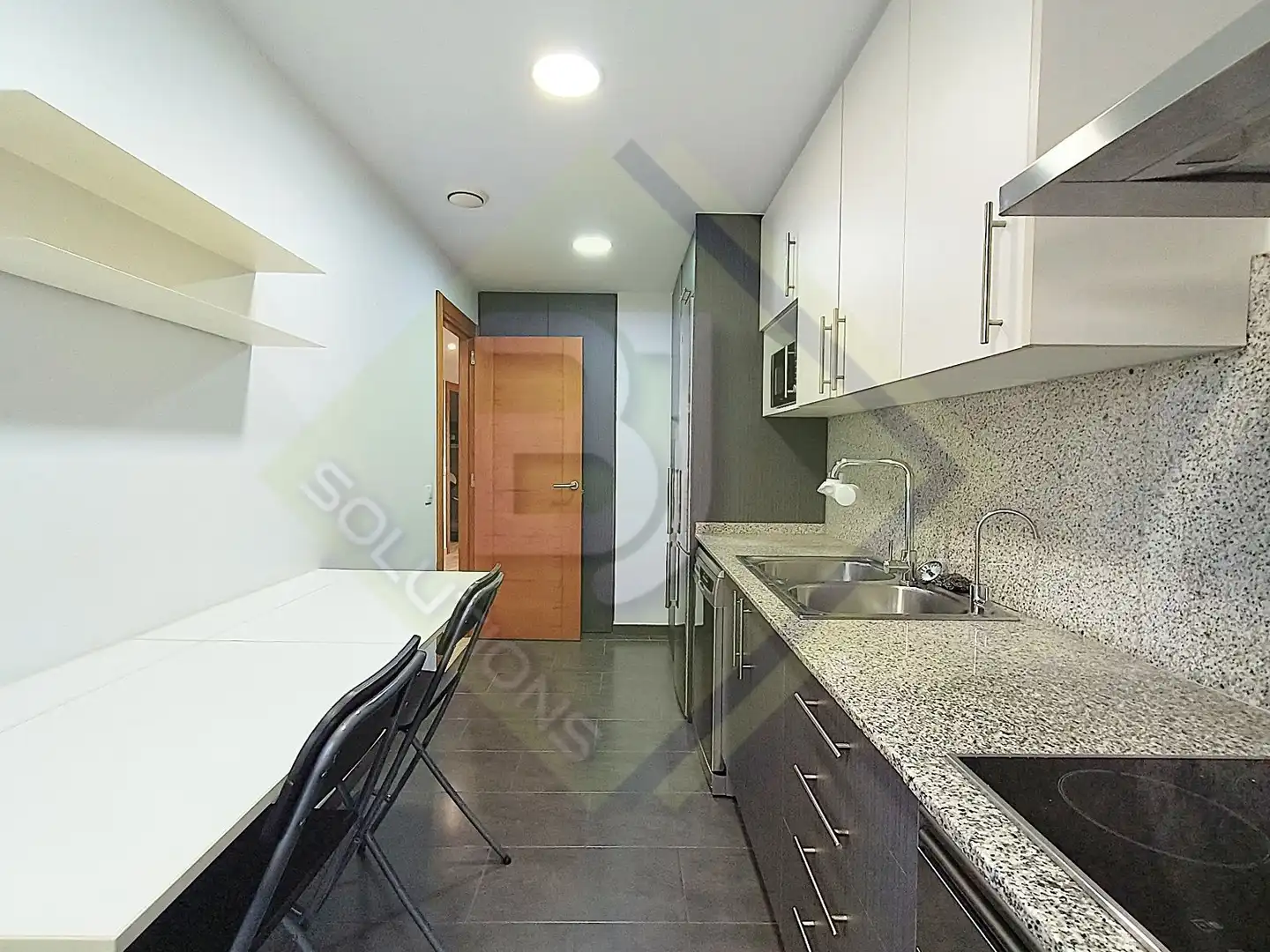 Cocina de Piso de alquiler en Mataró con Aire acondicionado, Calefacción y Terraza