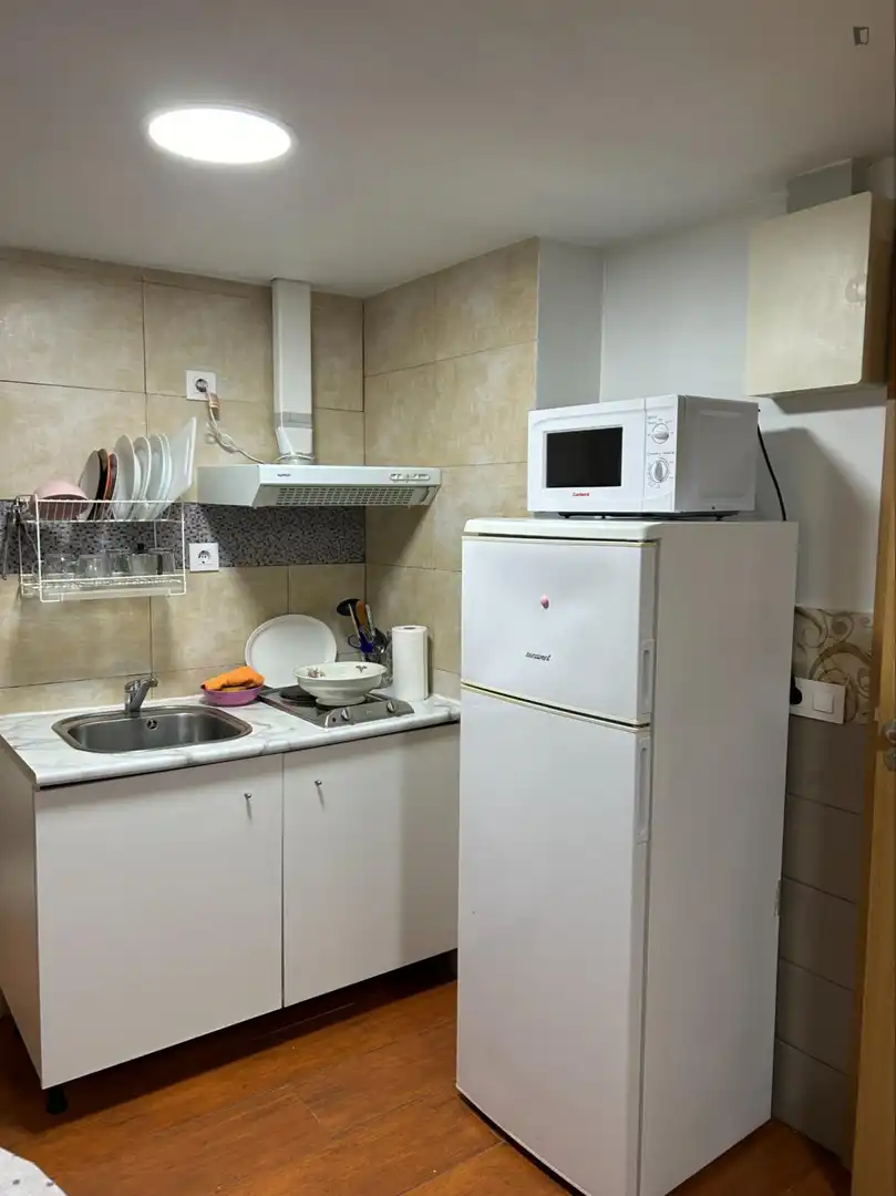 Küche von Wohnung zur Miete in L'Hospitalet de Llobregat mit Klimaanlage, Heizung und Möbliert