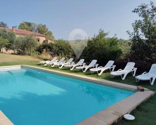 Swimming pool of House or chalet for sale in Cistella  with Heating, Storage room and Swimming Pool