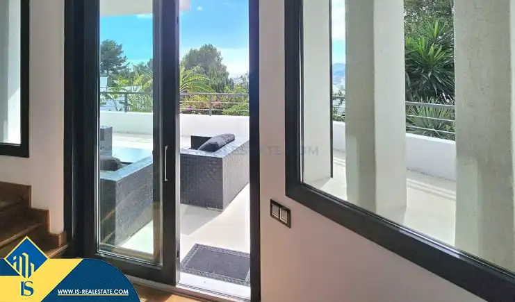 Terrace of Houses for sale in Santa Eulària des Riu  with Terrace, Swimming Pool and Furnished