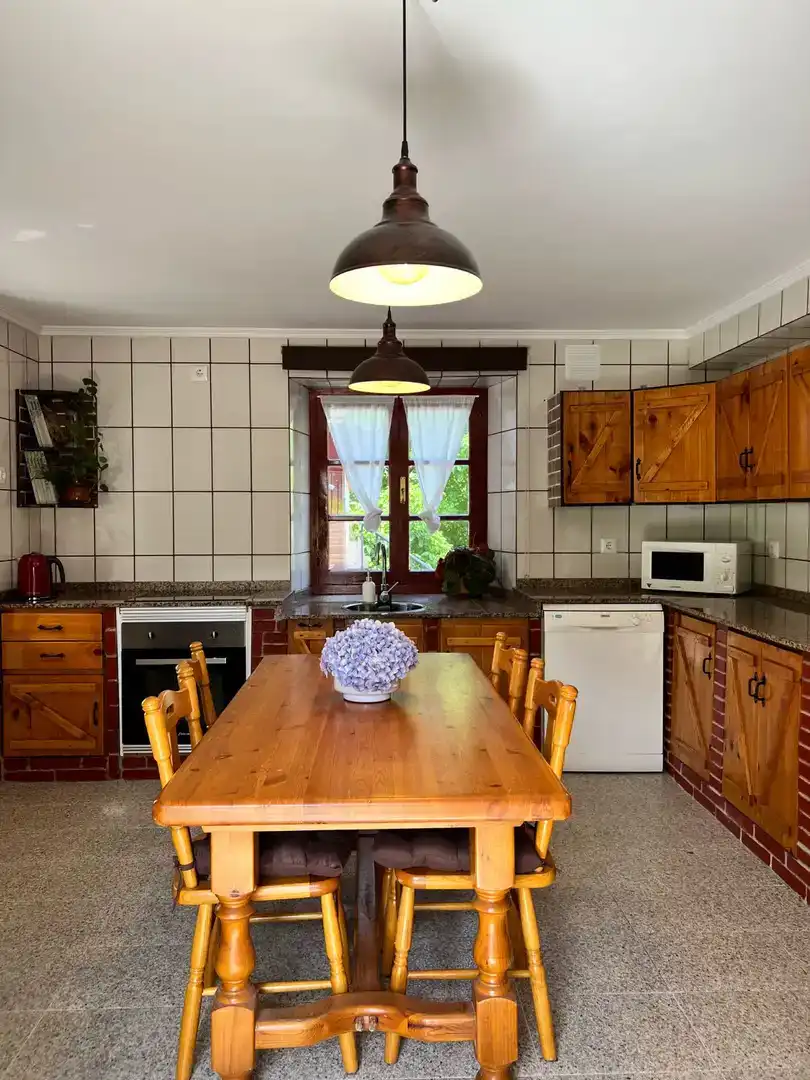 Kitchen of Country homes for rent in Valdés - Luarca, Asturias