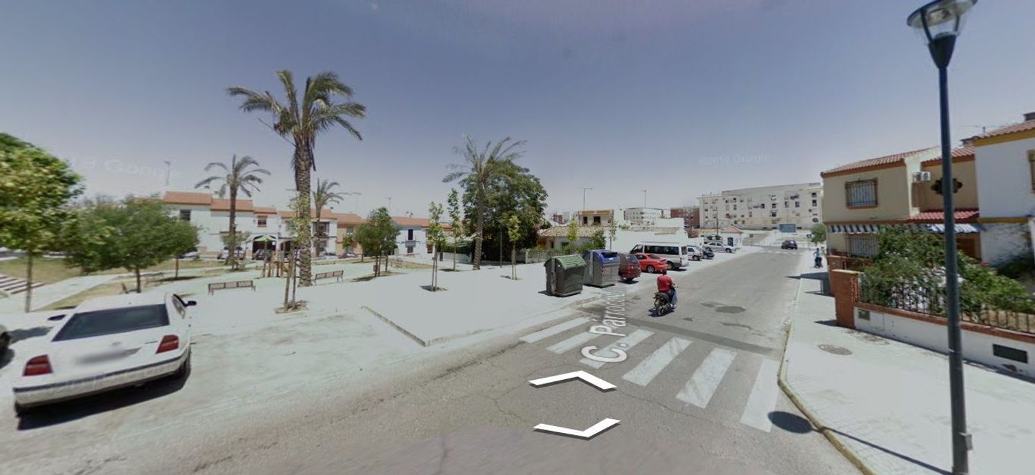 Exterior view of Single-family semi-detached for sale in Alcalá de Guadaira