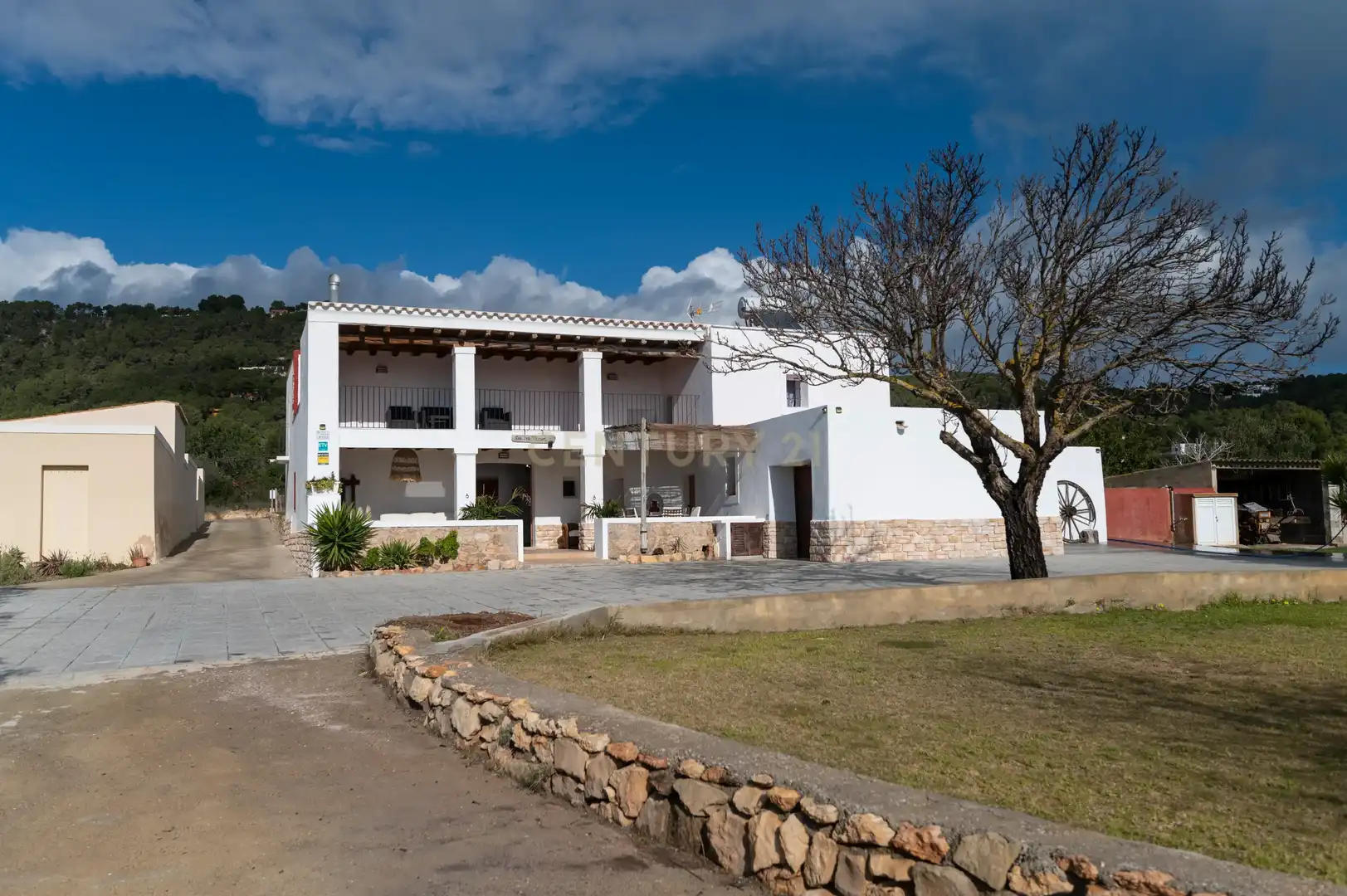 Außenansicht von Haus oder Chalet zur Miete in Sant Josep de sa Talaia mit Klimaanlage, Privatgarten und Möbliert