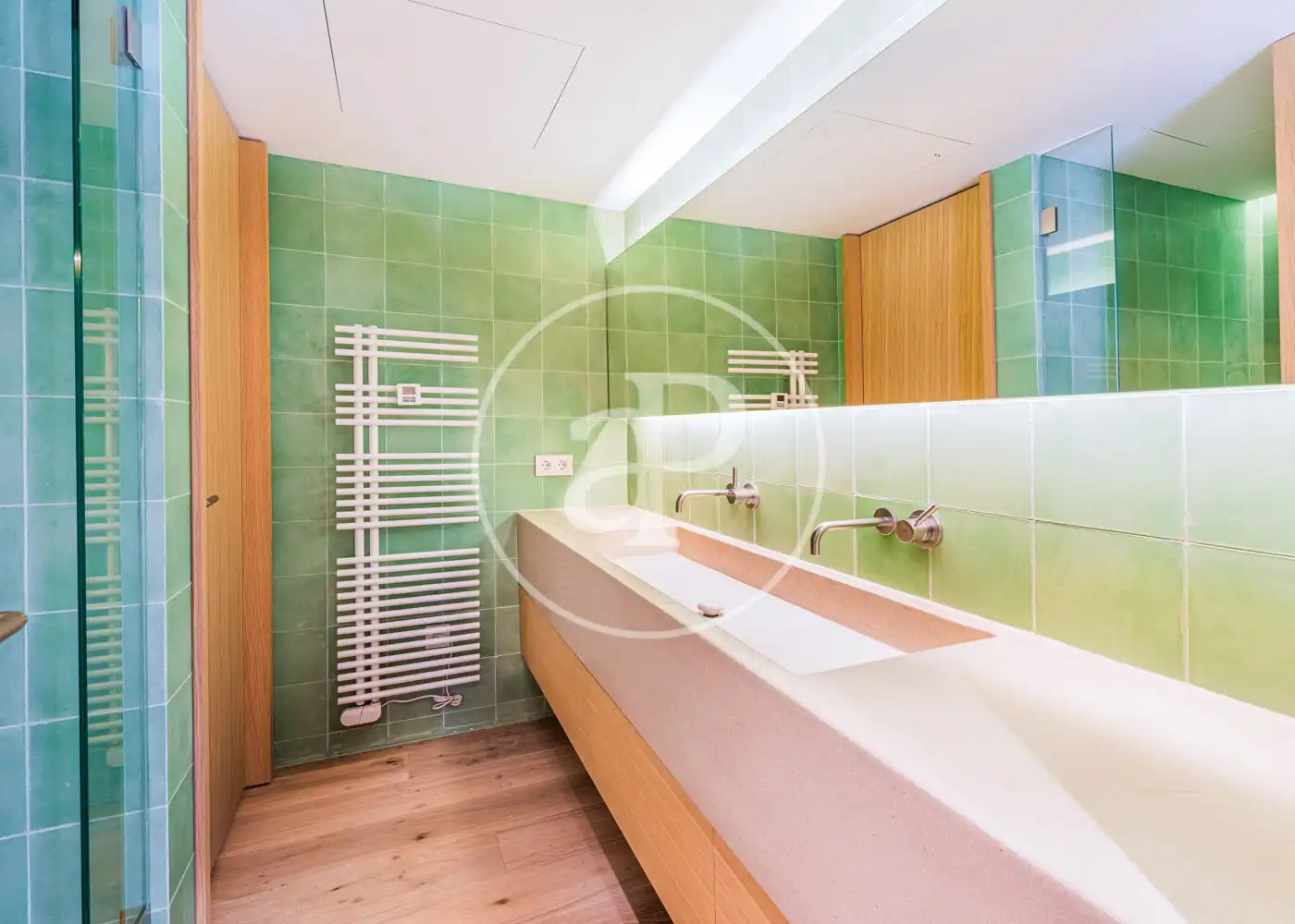 Badezimmer von Dachboden zum Verkauf in  Palma de Mallorca mit Klimaanlage, Heizung und Terrasse