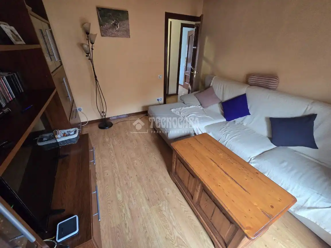 Sala de estar de Piso en venta en Alcorcón con Aire acondicionado, Terraza y Amueblado