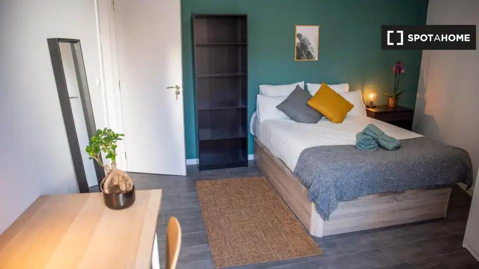 Habitación de Piso para compartir en Madrid con Aire acondicionado, Calefacción y Terraza