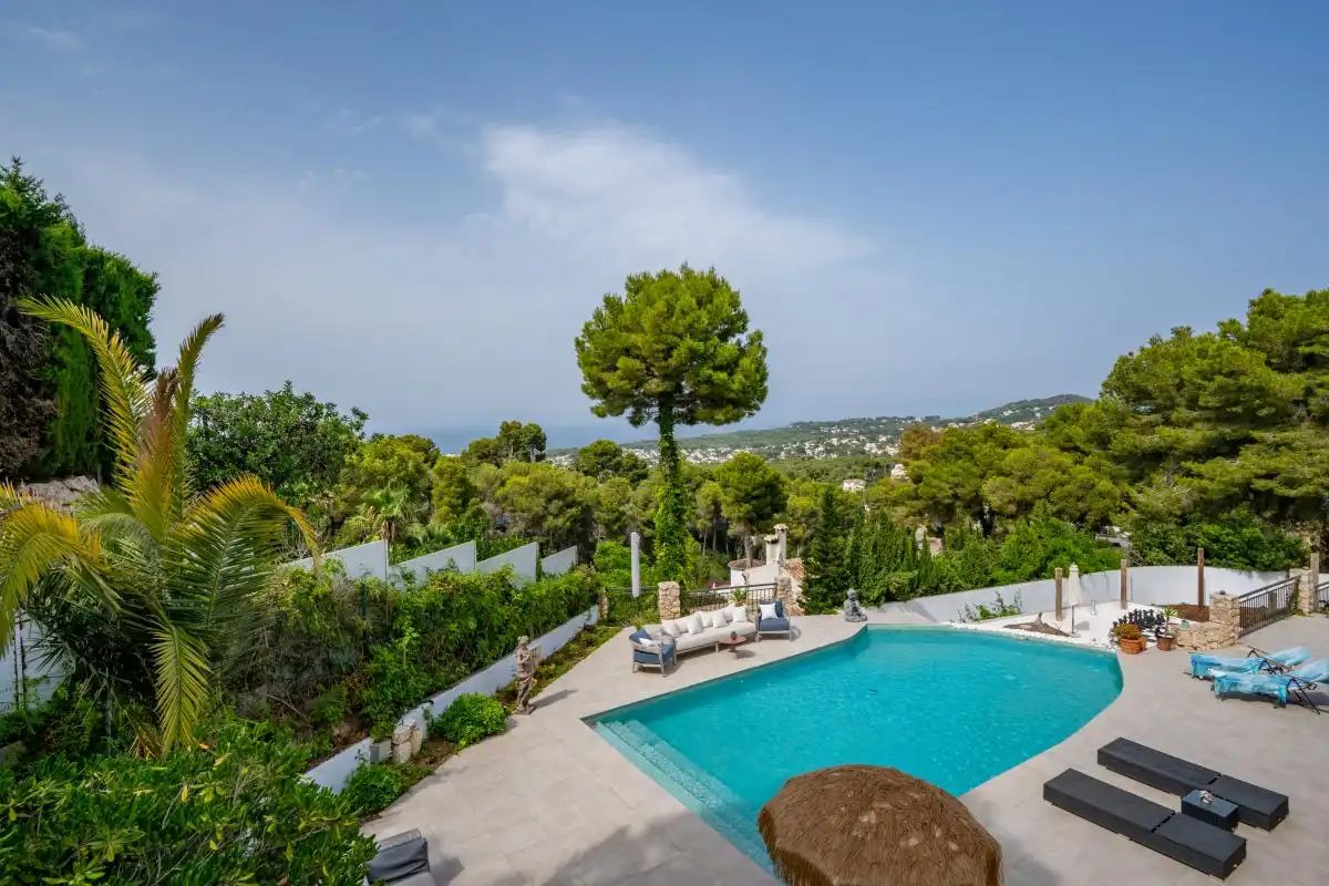 Piscina de Casa o xalet en venda en Jávea / Xàbia amb Aire condicionat, Calefacció i Jardí privat