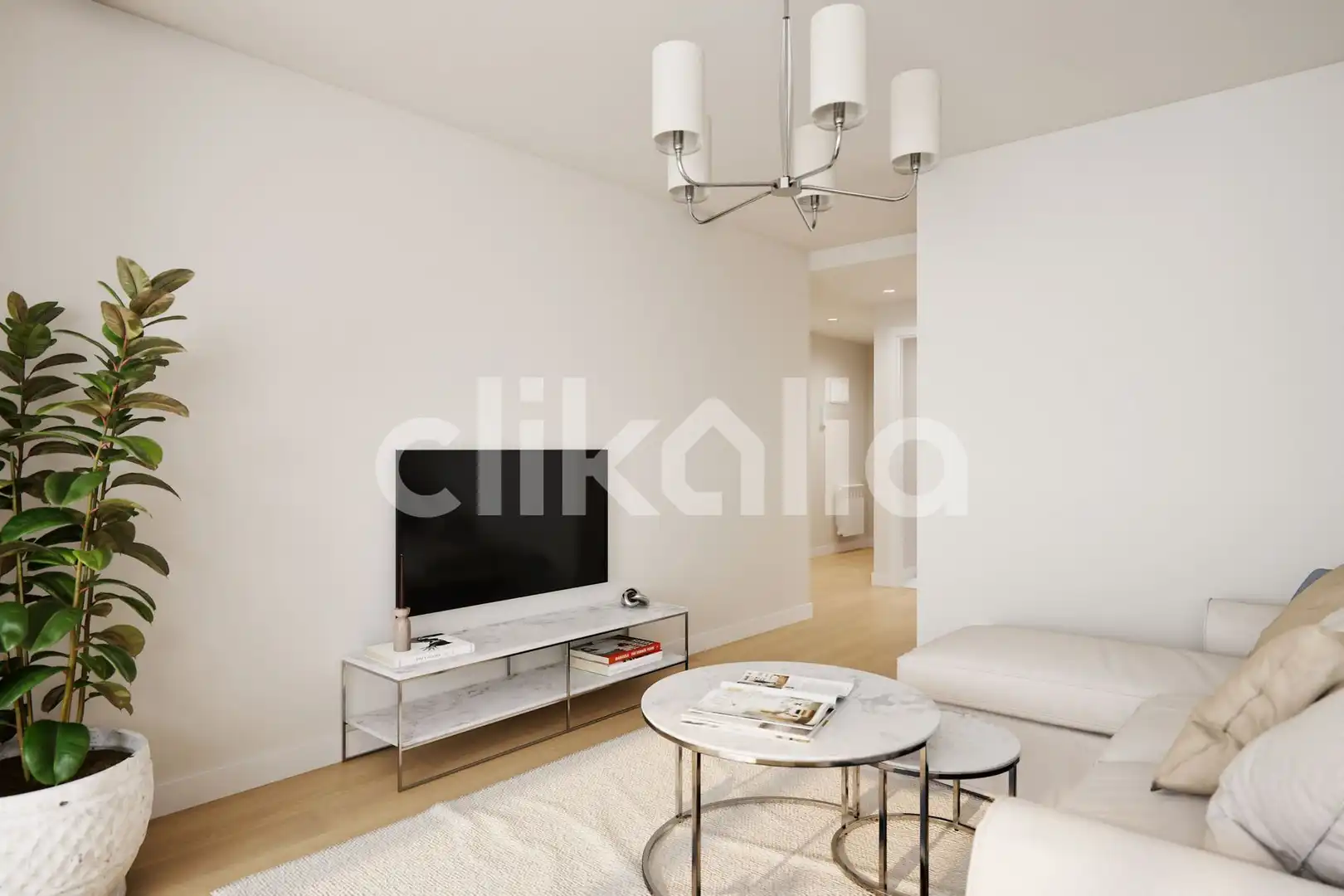 Living room of Flat for sale in Madrid  with Air Conditioner, Heating and Terrace