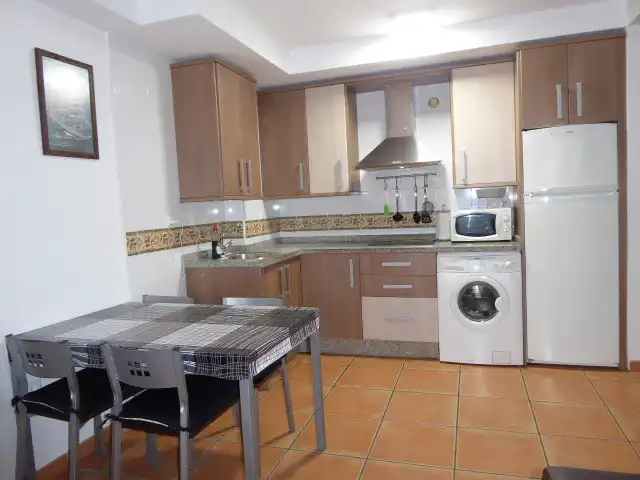Küche von Wohnung zur Miete in Torrox mit Terrasse, Abstellraum und Möbliert