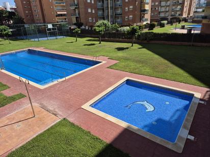 Swimming pool of Flat for sale in Malgrat de Mar  with Heating, Balcony and Community pool