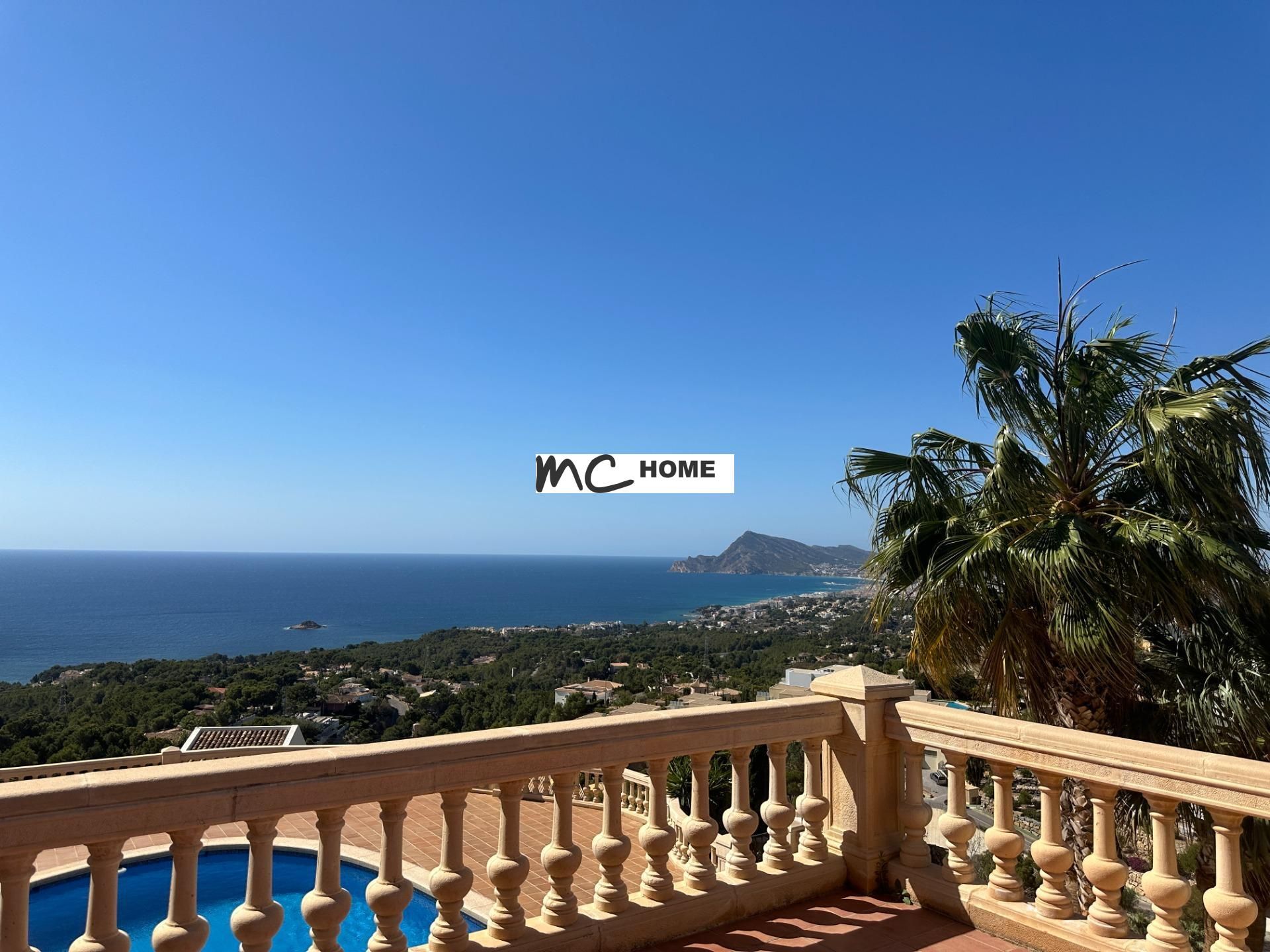 Exterior view of House or chalet to rent in Altea  with Air Conditioner, Heating and Private garden