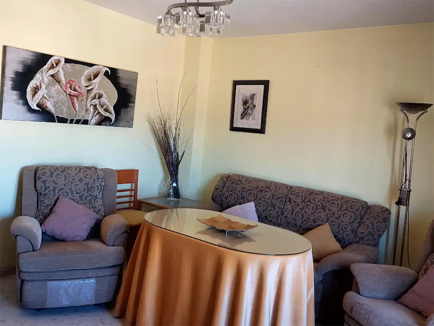 Sala d'estar de Pis en venda en Alcalá la Real amb Balcó