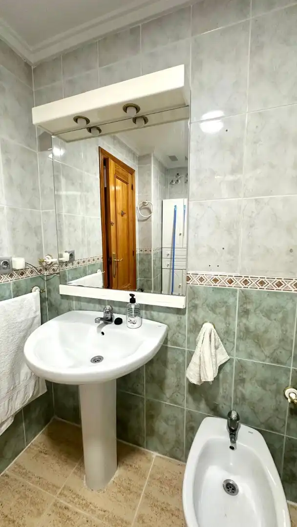 Bathroom of Flat for rent in Torrevieja  with Heating, Furnished and Washing machine