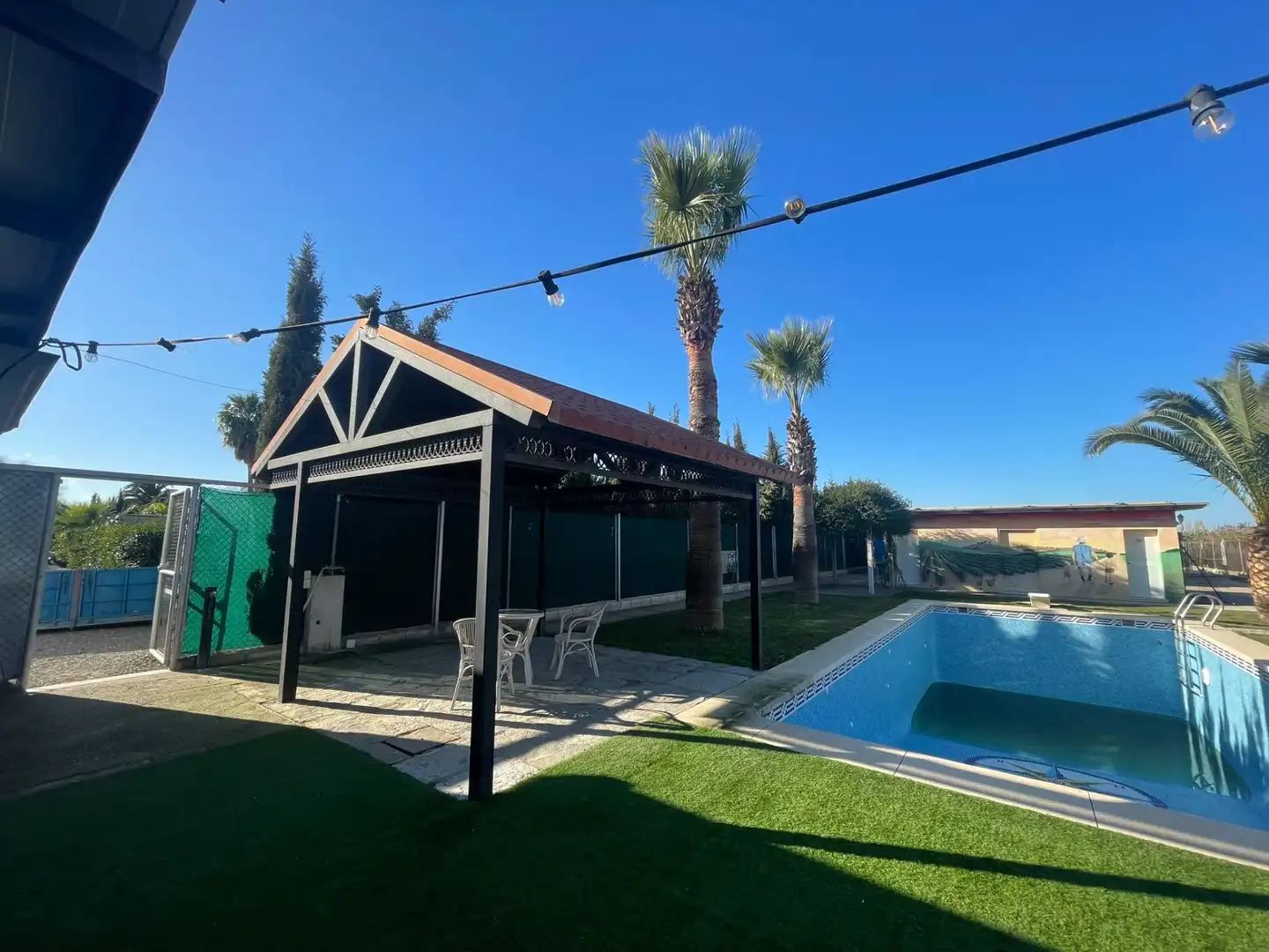 Swimming pool of Houses for sale in Jerez de la Frontera  with Air Conditioner, Private garden and Swimming Pool