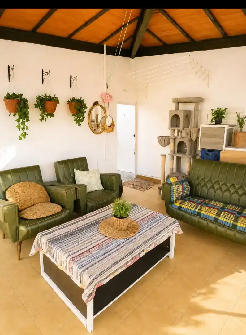 Living room of Detached homes for sale in Madrigueras  with Air Conditioner