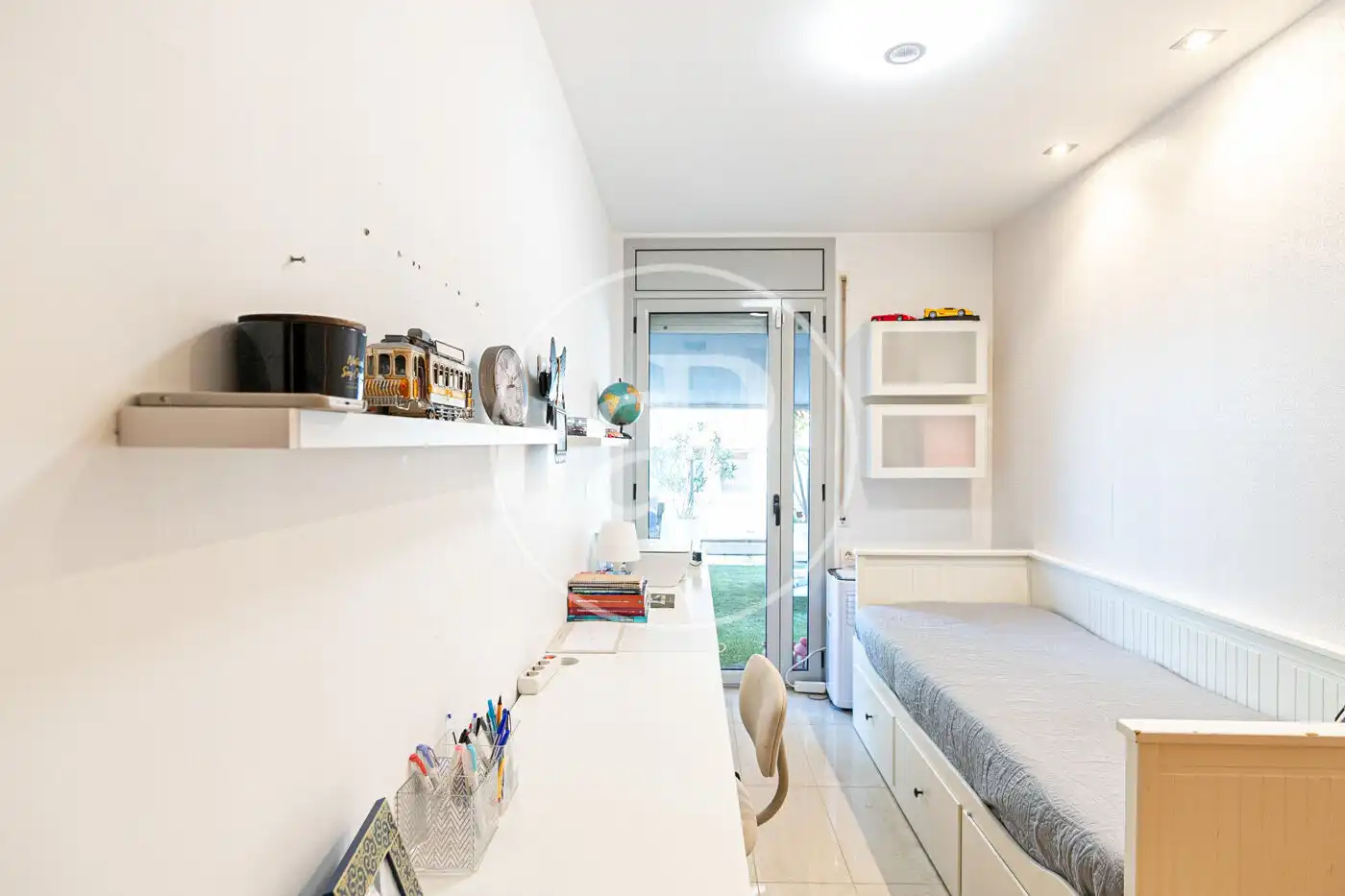 Bedroom of Flat for rent in Badalona  with Air Conditioner, Heating and Terrace