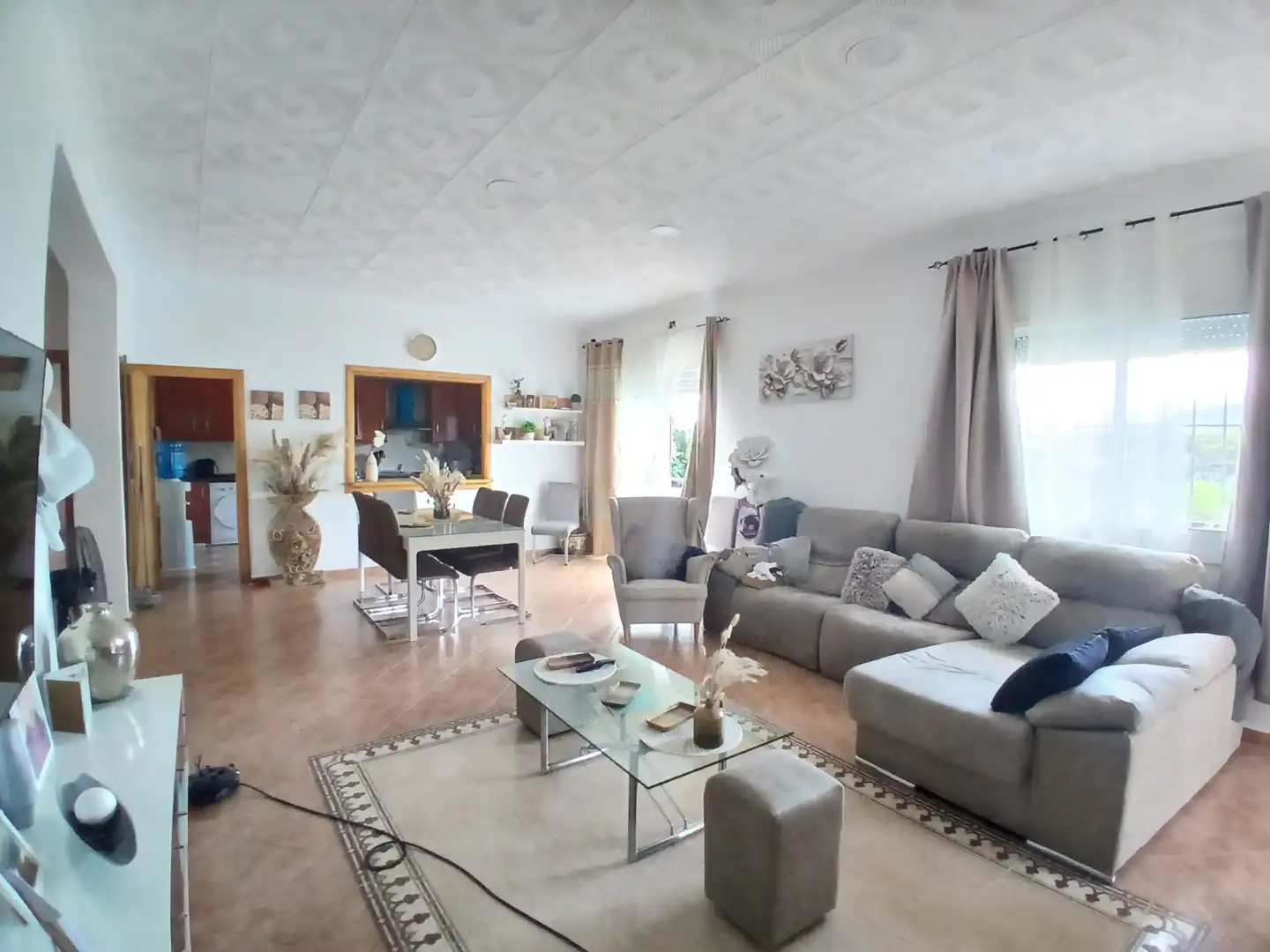 Sala d'estar de Casa o xalet en venda en Barcelona amb Aire condicionat, Calefacció i Jardí privat