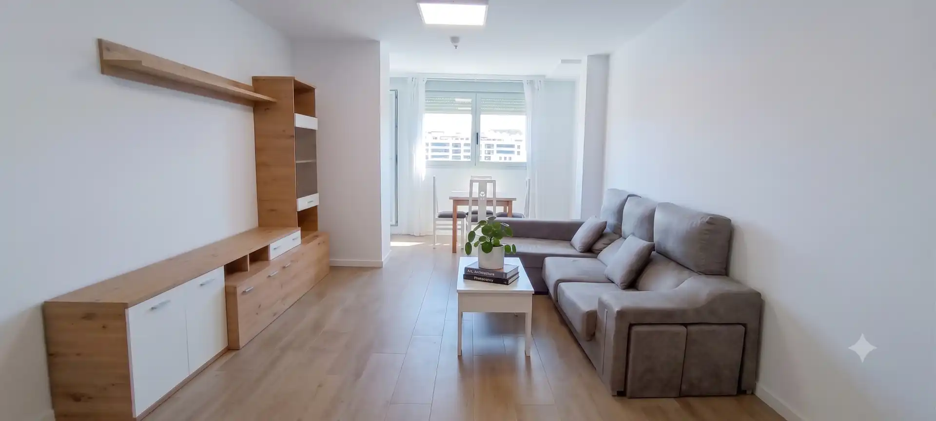 Sala de estar de Piso de alquiler en Rivas-Vaciamadrid con Calefacción, Jardín privado y Trastero