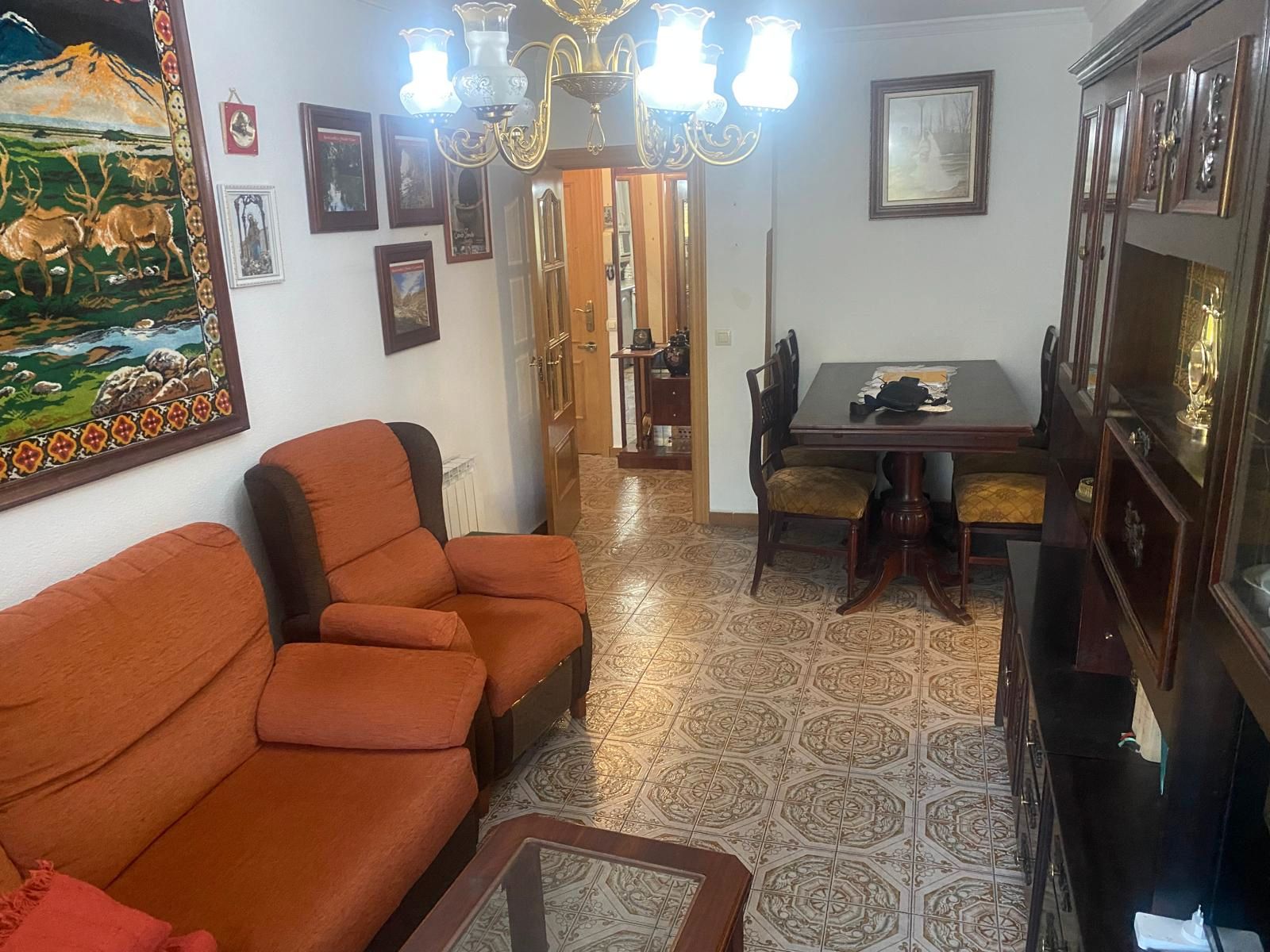 Sala d'estar de Pis en venda en Ciudad Real Capital amb Aire condicionat, Calefacció i Terrassa