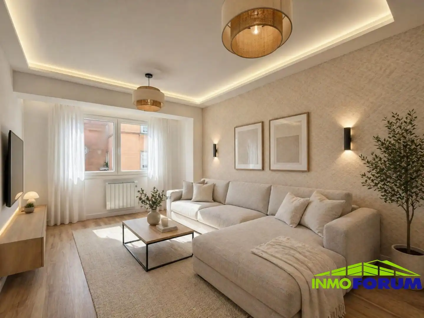 Sala de estar de Piso en venta en A Coruña Capital  con Calefacción y Trastero
