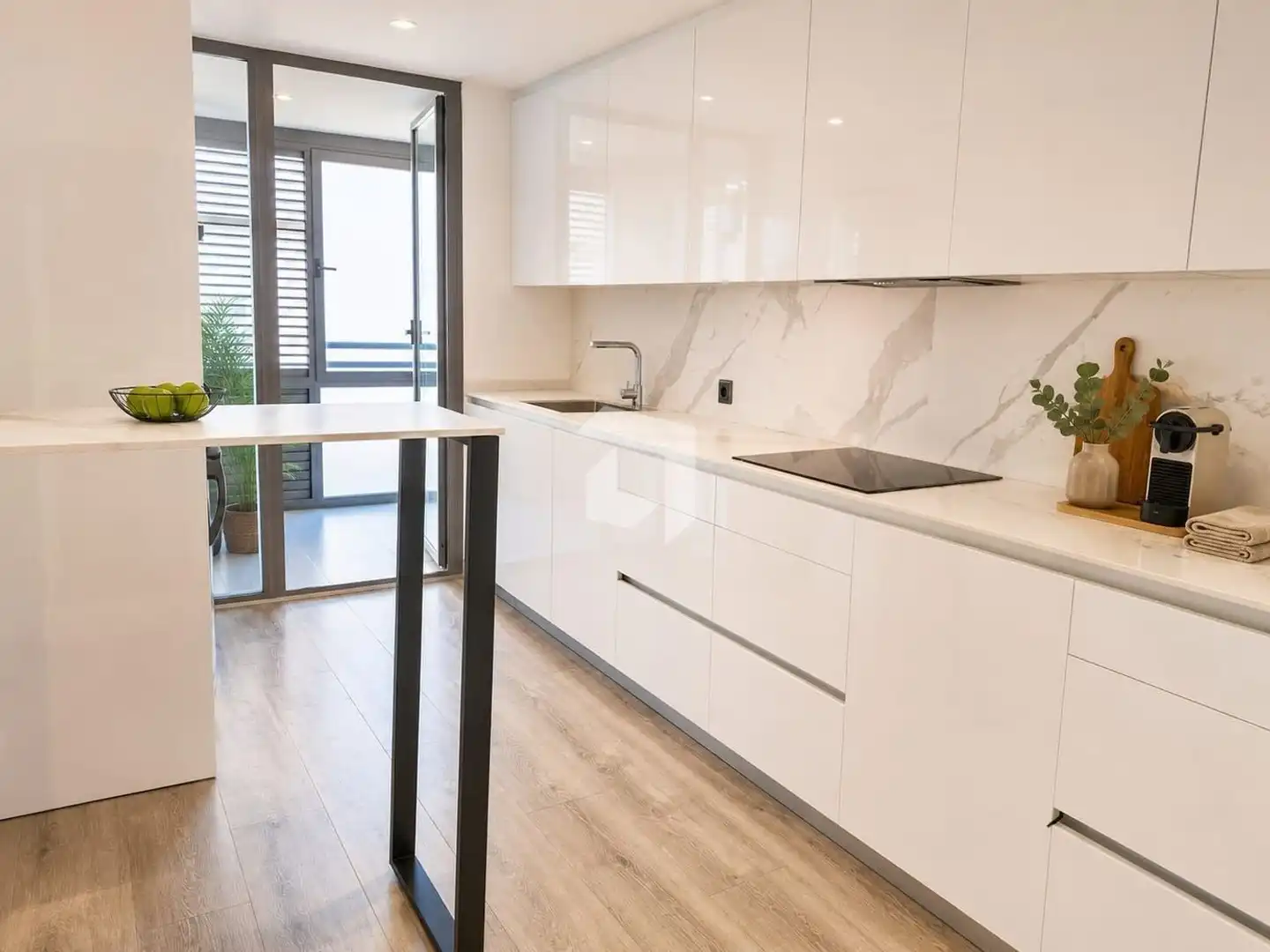 Cocina de Ático en venta en Madrid con Aire acondicionado, Calefacción y Terraza